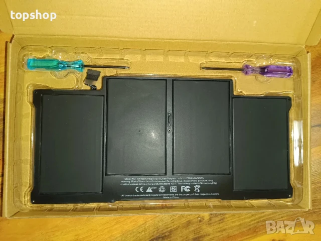 НОВА Батерия за Apple MacBook Air A1369 13", A1466 13" - A1405, A1496, снимка 2 - Батерии за лаптопи - 50511311