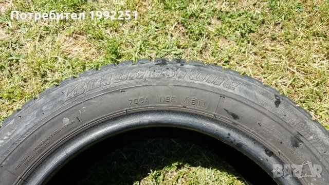 4бр зимни гуми 185/60R15. Bridgestone BlizakLM 30. DOT 1611. 5.5 и 6мм дълбочина на шарката. Цената , снимка 4 - Гуми и джанти - 33052376