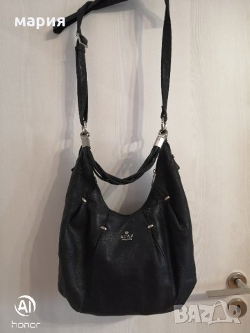 Оригинална дамска чанта Adax естествена кожа с 2 дръжки, снимка 7 - Чанти - 32225684