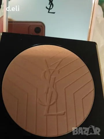 Ives Saint Laurent France 🇫🇷 Два вида пудра и лайтър Glow, снимка 3 - Козметика за лице - 50139634