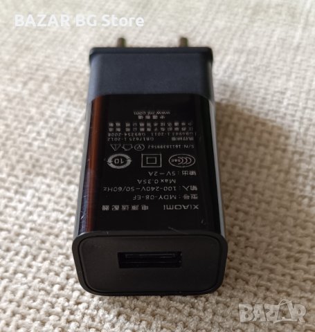 Оригинално зарядно за телефон XIAOMI + EU адаптер. 5V, 2A., снимка 4 - Оригинални зарядни - 40698033
