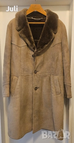 Кожено палто