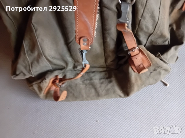 СТАРА БРЕЗЕНТОВА РАНИЦА, снимка 5 - Други ценни предмети - 42014335