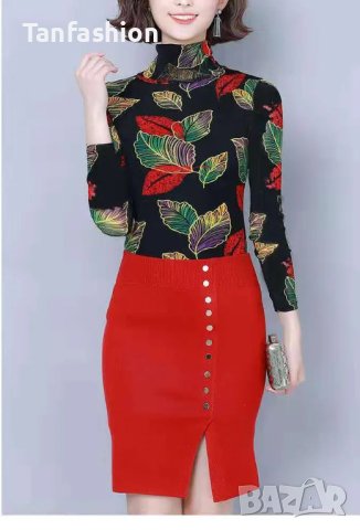 уникална дамска блуза, снимка 3 - Блузи с дълъг ръкав и пуловери - 42940986