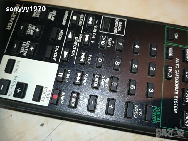 sony rm-u252 audio remote control-внос германия 1106212036, снимка 5 - Ресийвъри, усилватели, смесителни пултове - 33186720
