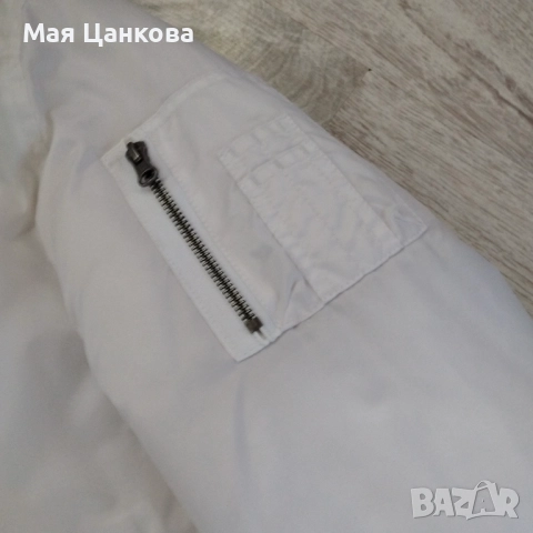 Ново мъжко бяло яке , снимка 5 - Якета - 52397234