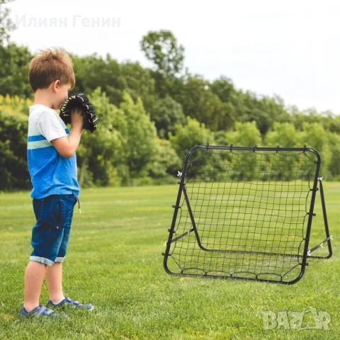 HOMCOM Отскок за футбол, 84 x 84 см , снимка 10 - Футбол - 52005370