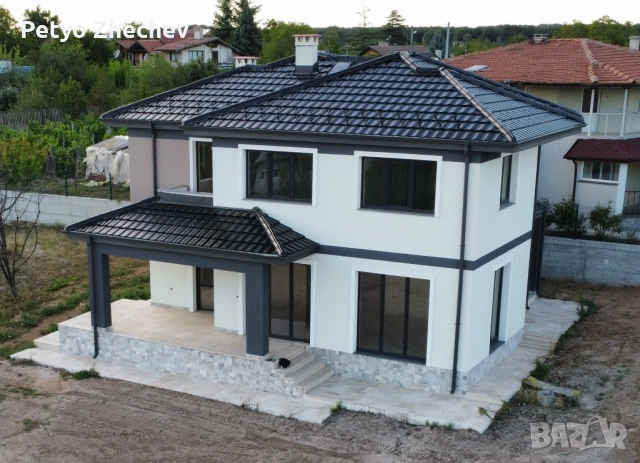 нова КЪЩА с голям двор - вилна зона Кенана, Хасково