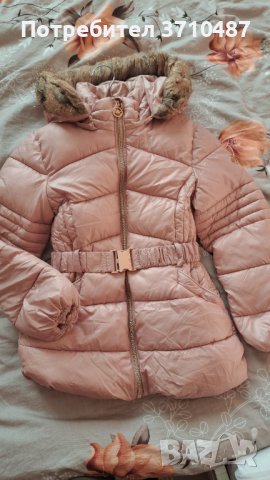 Оригинално зимно яке за момиче Michael Kors, снимка 4 - Детски якета и елеци - 43488632
