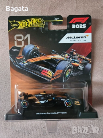 Hot Wheels Premium McLaren Formula 1 Team – 1:64