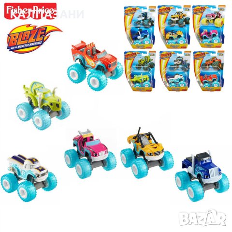 Колички Пламъчко и машините - MATTEL CGF20 асортимент