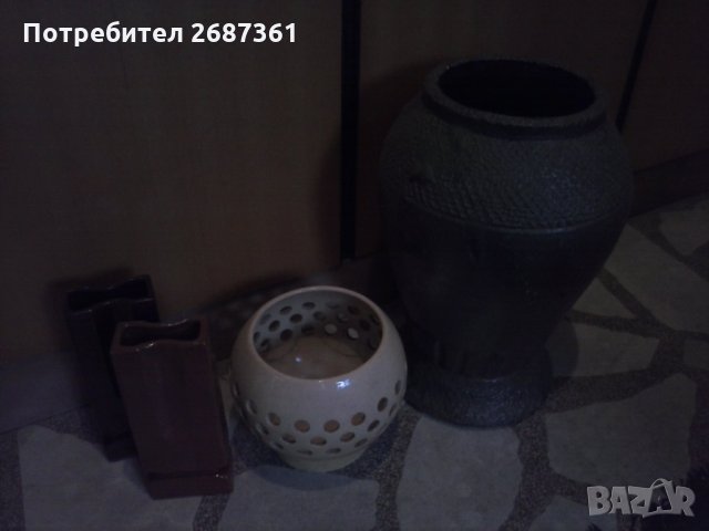  вази-битова керамика -нови, снимка 18 - Градински мебели, декорация  - 28937324