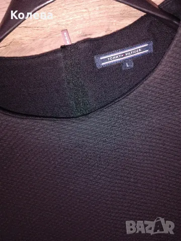 Черна рокля Tommy Hilfiger , снимка 4 - Рокли - 48348229