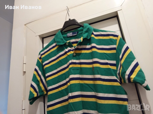 Оригинална фланелка с яка Polo Ralph Lauren, снимка 3 - Тениски - 51706640