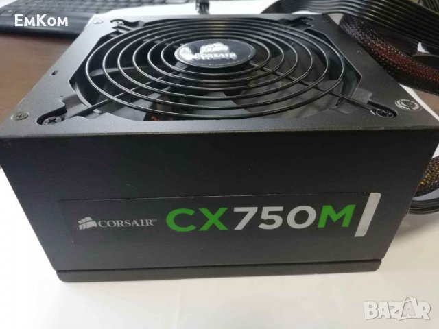 Corsair CX Series CX750M, снимка 2 - Захранвания и кутии - 39453838