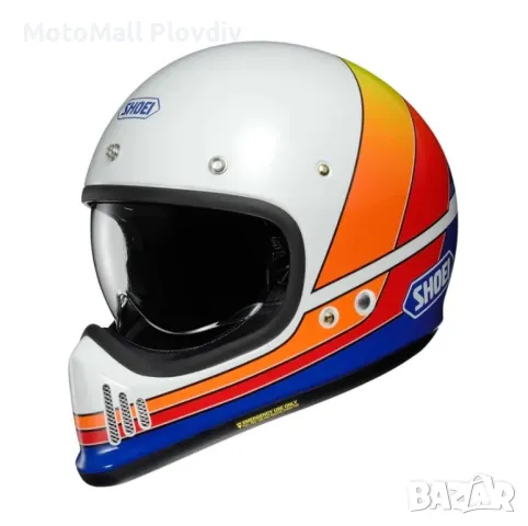 Каска Shoei Еx-Zero мото мотор ретро шлем, снимка 5 - Аксесоари и консумативи - 49223792