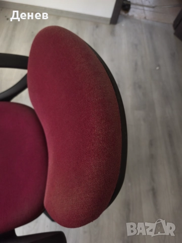 Офис стол на колелца с подлакътници , снимка 2 - Други - 52277356