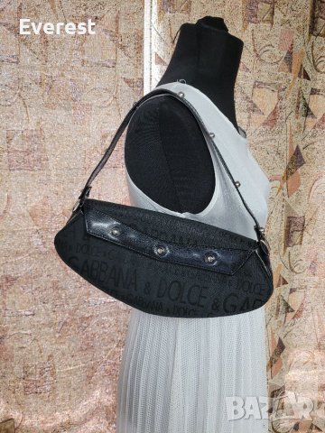 Мини чанта Dolce & Gabbana, черна, снимка 12 - Чанти - 36948164
