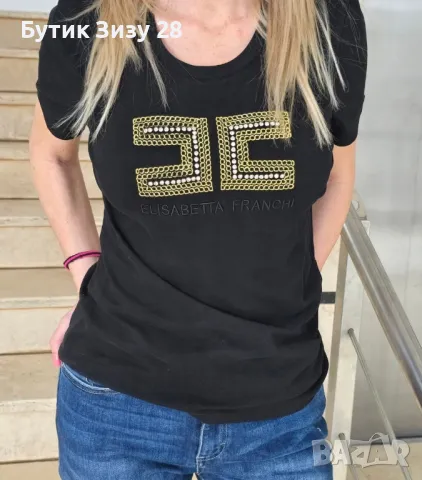 Дамски тениски Pinko, Elisabetta Franchi, Hugo Boss, Diesel, Liu Jo , снимка 10 - Тениски - 48942086