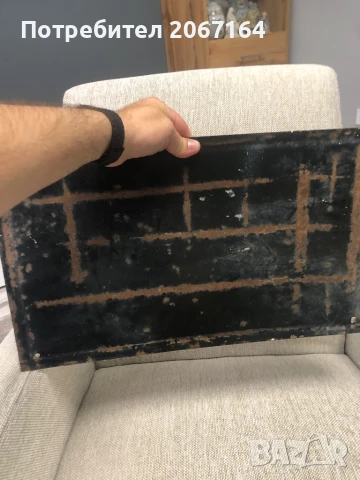 Голяма соц емайлирана табела, снимка 7 - Антикварни и старинни предмети - 50892054