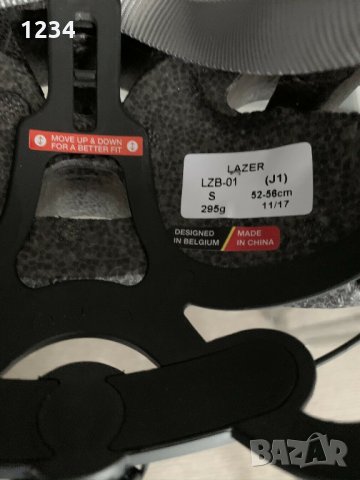 НОВА КАСКА за велосипед LAZER J1 , снимка 8 - Аксесоари за велосипеди - 32478919
