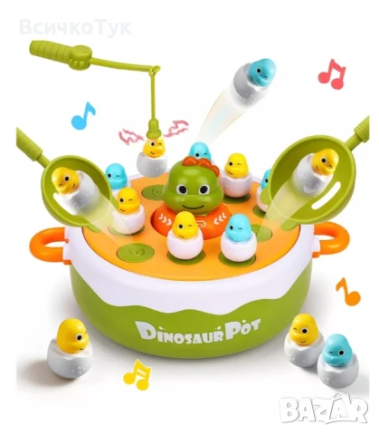 ✨Детска игра Лов на динозаври 4 в 1