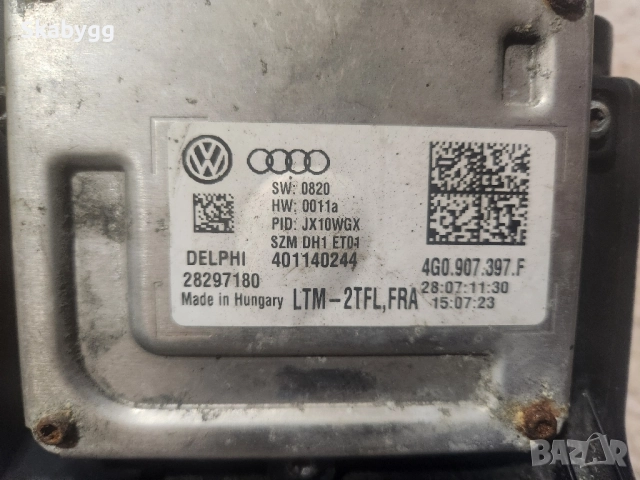 Full LED фар за Audi A6 (модел C7, години 2011-2014). , снимка 7 - Части - 52527786