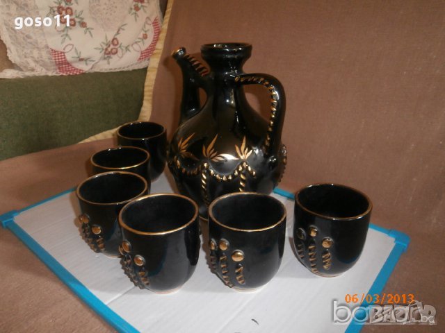 кана с чаши , снимка 2 - Сервизи - 33002799
