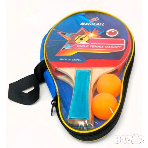 Комплект хилки и топчета за тенис на маса, снимка 5 - Други - 52032686