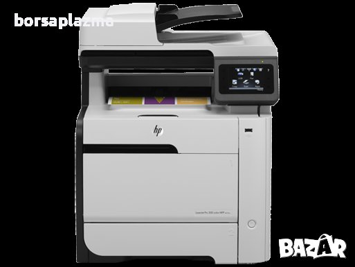 HP LaserJet Pro 300 color MFP M375nw принтер - скенер - копир - факс, снимка 1