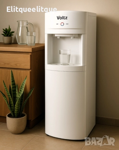 Диспенсър за вода Voltz, 65-420W\15°-90°C, с шкаф, с електронно охлаждане