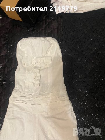 Дамски бял гащеризон , снимка 3 - Гащеризони - 43863405