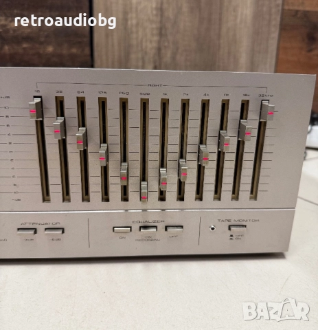 🔉Топ ретро стерео еквалайзер Pioneer SG-9 -2x12 честоти - Made in Japan🔉, снимка 4 - Ресийвъри, усилватели, смесителни пултове - 52242907