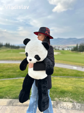 НАМАЛЕНИЕ! Гигантска плюшена панда 180 см и 100 см, снимка 4 - Плюшени играчки - 44847202