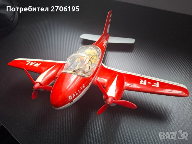 Метално Винтидж самолетче , снимка 2 - Колекции - 52814938