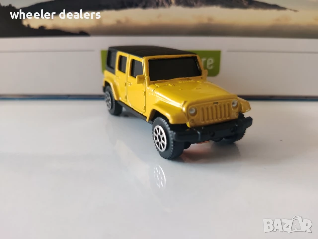 Метална количка Maisto Jeep Wrangler Unlimited, снимка 7 - Колекции - 50835394