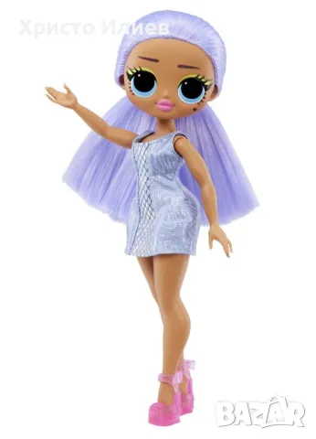 Кукла L.O.L Surprise! O.M.G. Miss Royale с лилава коса и аксесоари LOL, снимка 6 - Кукли - 48113018