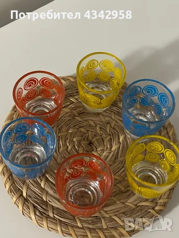 Jahre Rockabilly. 1950г. Ретро чаши. , снимка 3 - Антикварни и старинни предмети - 49758263