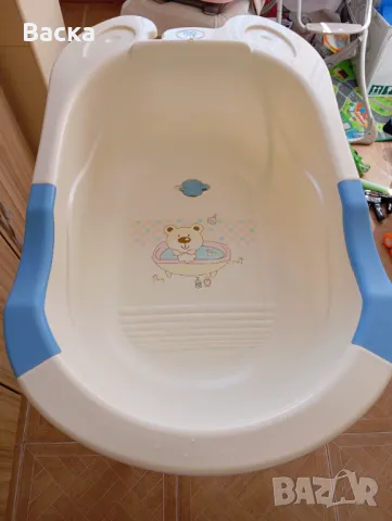 Бебешко корито със стойка, снимка 4 - За банята - 50127614