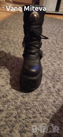 New Rock -кубинки, снимка 3 - Дамски боти - 52851572