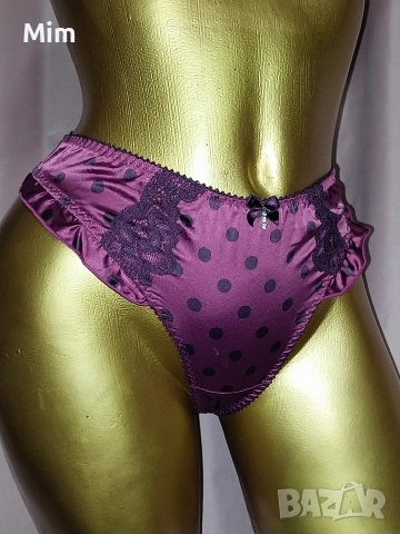 S/M Сатенена,еластична полупрашка в бордо 