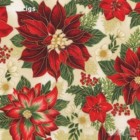 Каре с коледни мотиви 35Х80 см, снимка 2 - Покривки за маси - 43107681