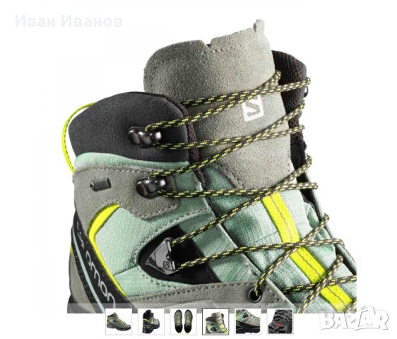 SALOMON Мъжки туристически обувки X Alp Mid Ltr Gtx номер 42 2/3, снимка 6 - Други - 43255291