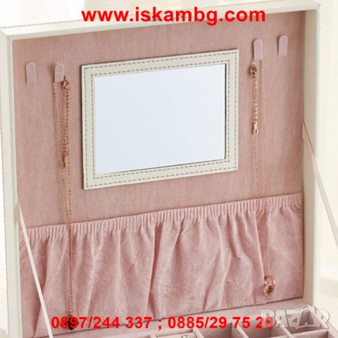 Луксозна кожена кутия за бижута -на 2 нива - МОДЕЛ 2010, снимка 14 - Други - 26857713