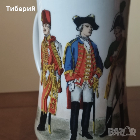 Порцеланова халба за бира-колекционерска, снимка 3 - Чаши - 52300582