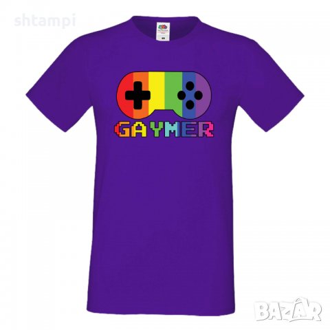  Мъжка тениска Gaymer 1 multicolor Прайд Празник.Повод,Изненада, снимка 10 - Тениски - 37102432