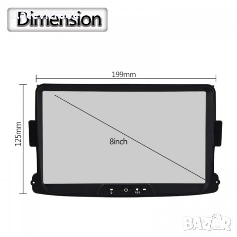 Dacia Sandero Duster Renault Captur Logan 2 Андроид Навигация, 8029, снимка 14 - Аксесоари и консумативи - 29007723