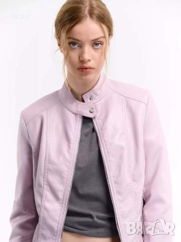 дамско кожено яке, снимка 4 - Якета - 51838108