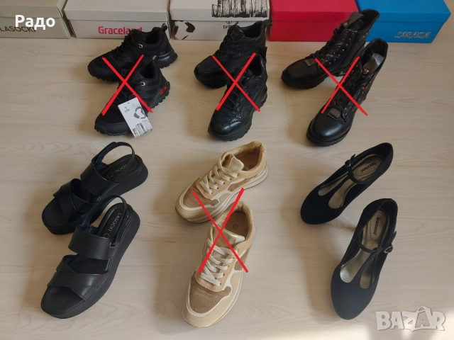 Нови дамски обувки 36 сандали Lasocki високи токчета Graceland естествена кожа маратонки боти на ток, снимка 5 - Дамски обувки на ток - 49365130