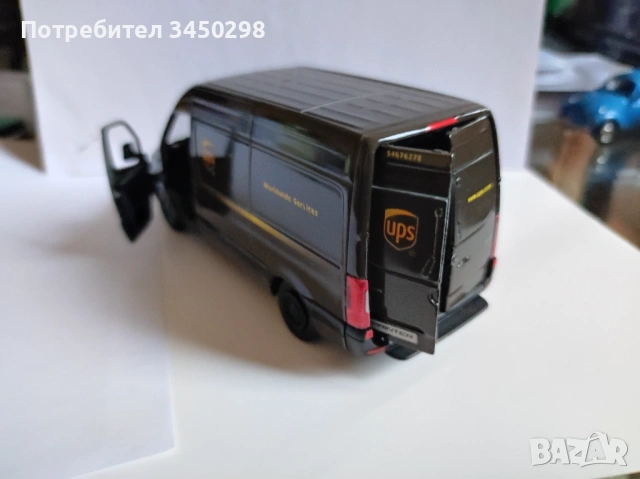 Мерцедес Спринтер  метална количка, снимка 5 - Колекции - 53416970